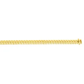 14K Gold 4.9mm Classic Miami Cuban