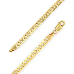 14K Yellow Gold Curve Baby Bracelet - 222818