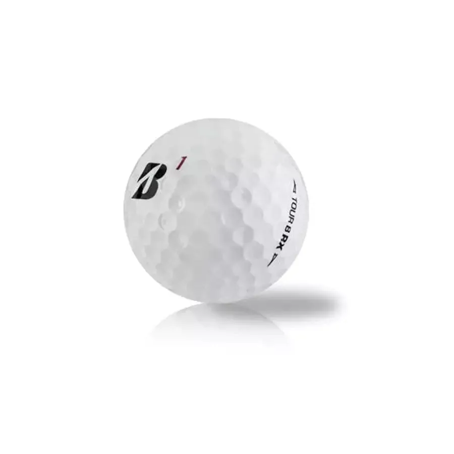 36 Bridgestone B RX White Golf Balls - Recycled 5A/4A