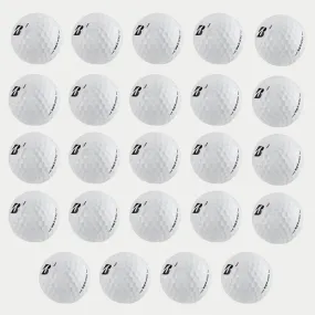 36 Bridgestone B RX White Golf Balls - Recycled 5A/4A