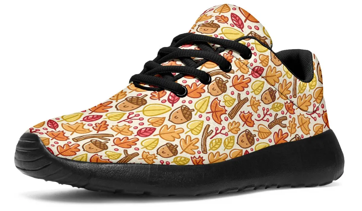 Adorable Autumn Pattern Sneakers