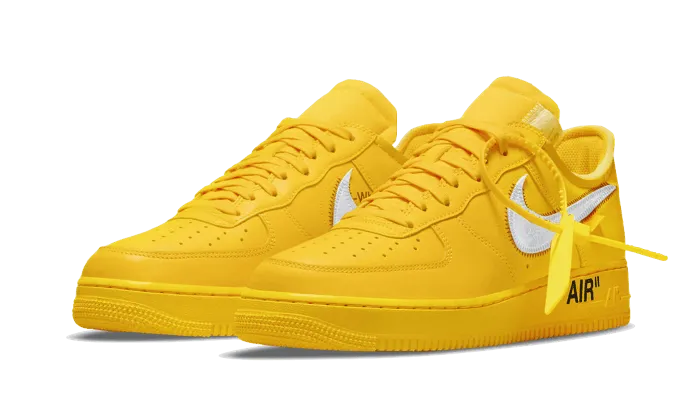 Air Force 1 Low Off-White University Gold Metallic Silver