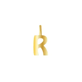 Alphabet letter "R" Charm