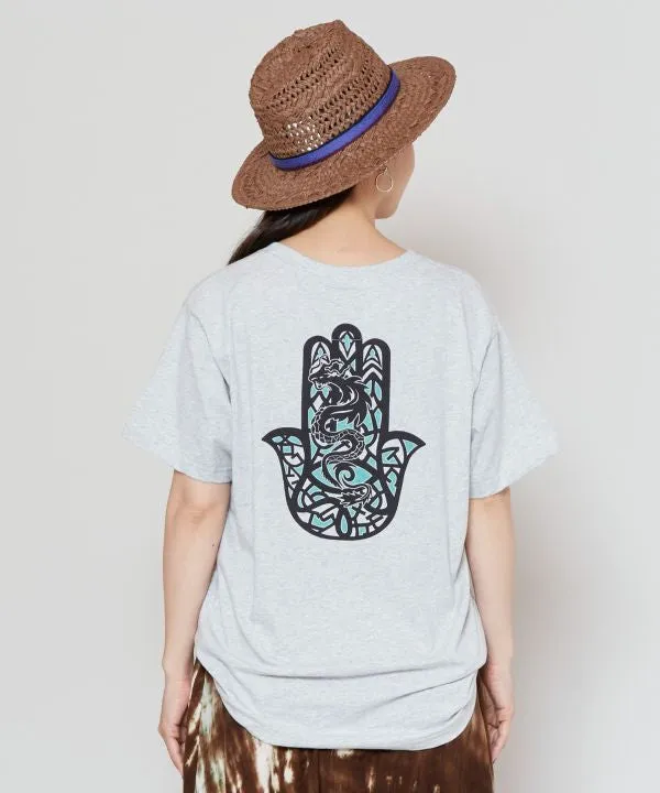 AMINA x YOSUKE Hamsa Tee - M