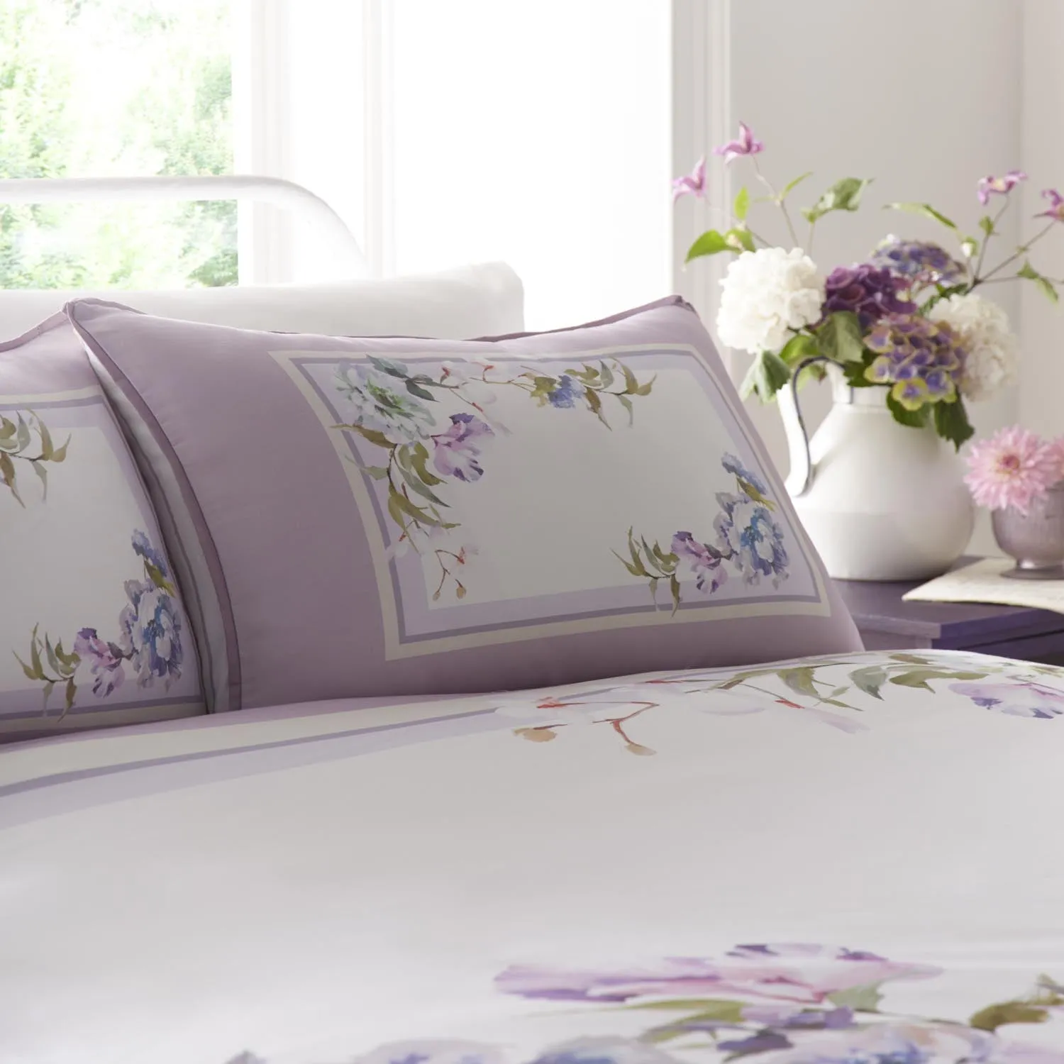 Arlington Mauve Duvet Cover Set