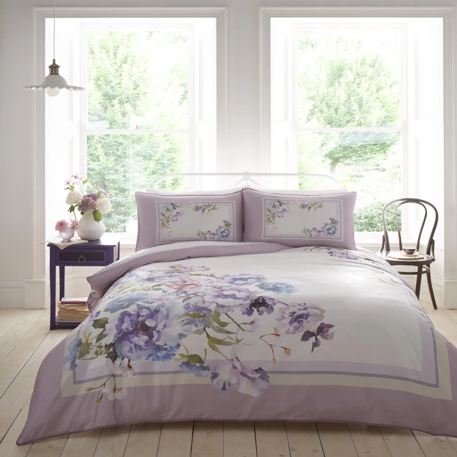 Arlington Mauve Duvet Cover Set