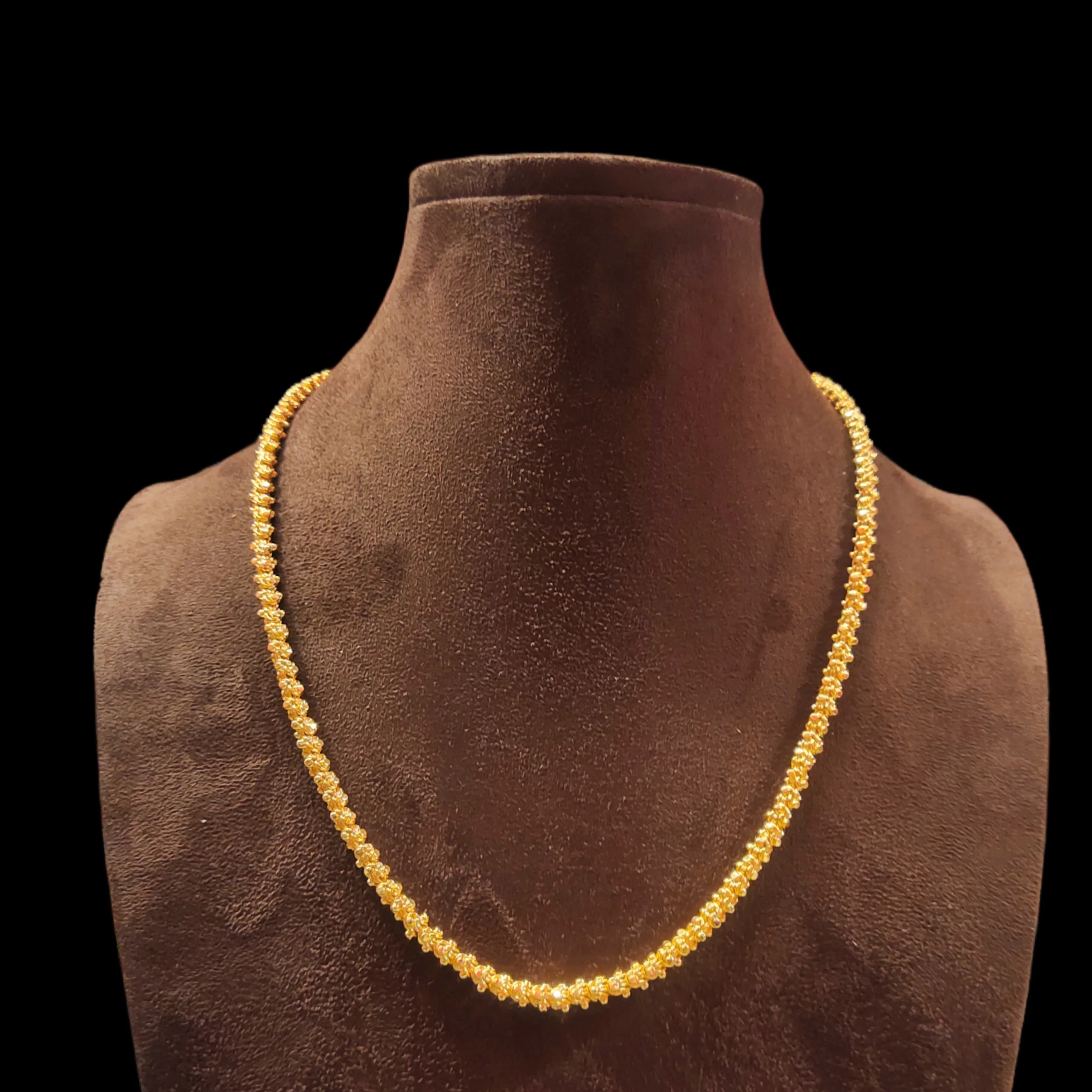 Asp Fashion Jewellery One Gram Gold Plated Chain