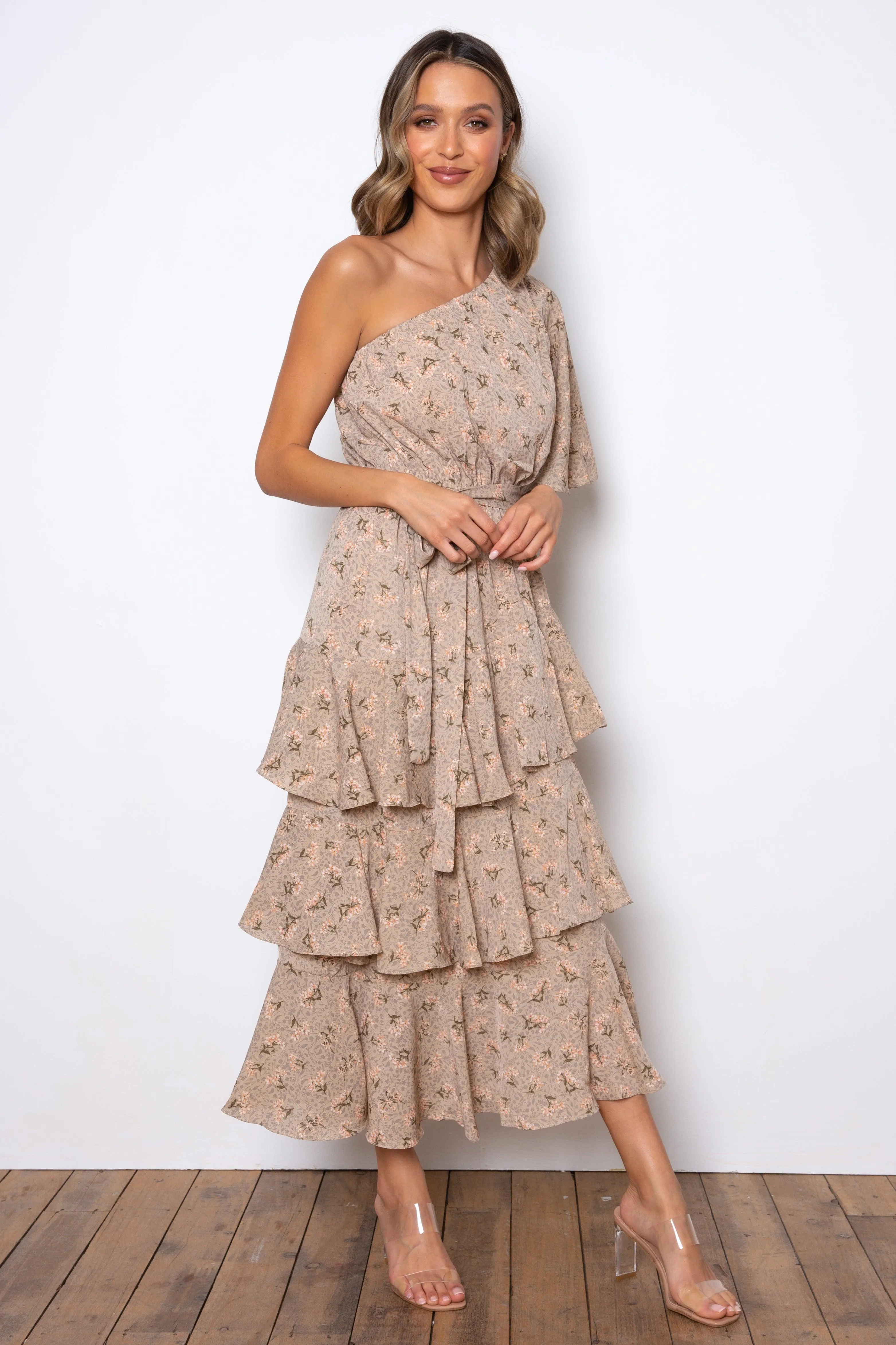 Atlantis Maxi Dress - Beige