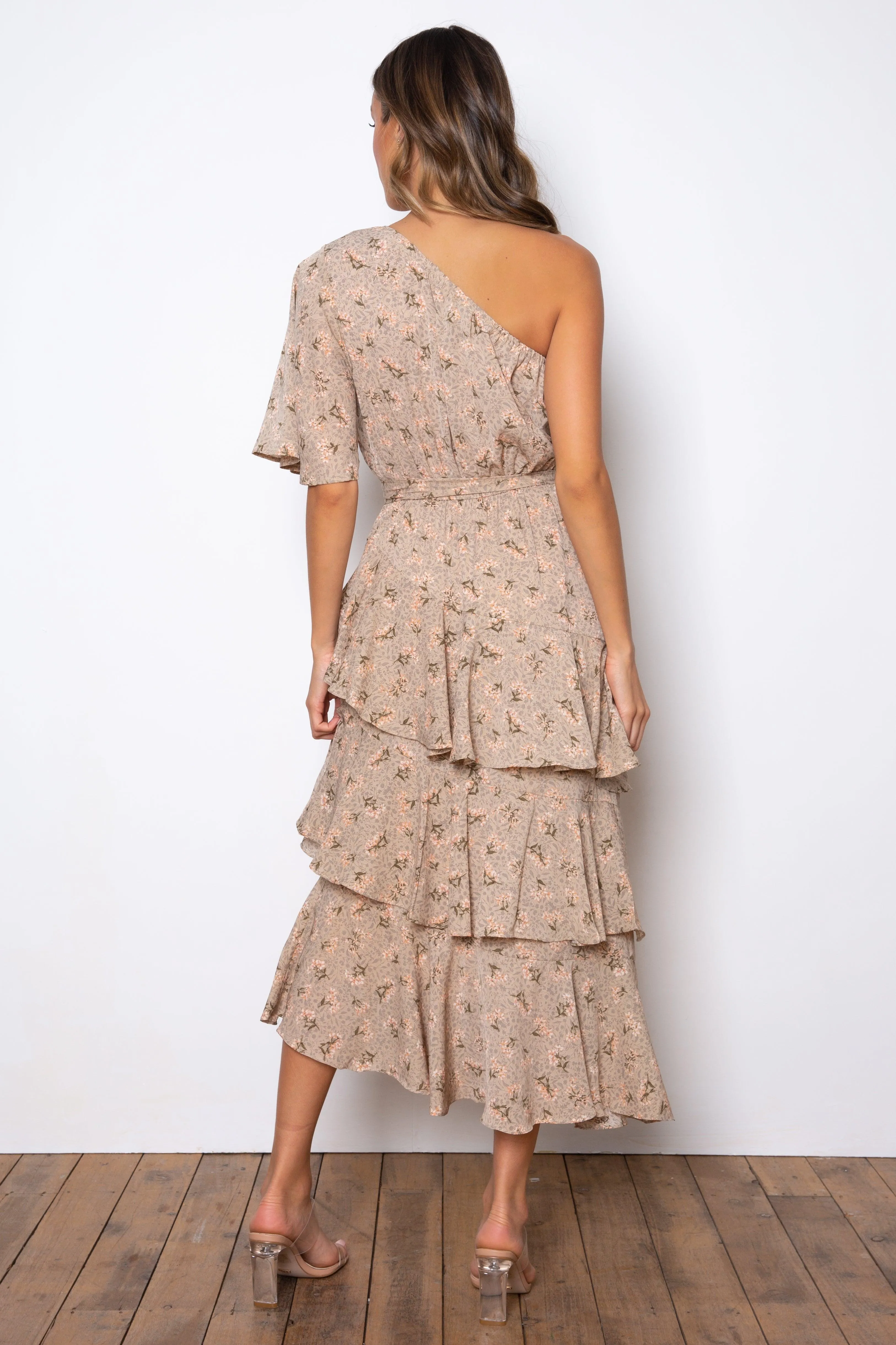 Atlantis Maxi Dress - Beige