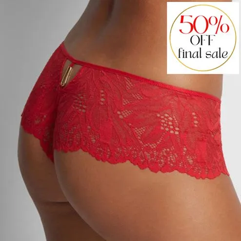 Aubade Flowermania St Tropez Brief in Rouge Floral LA70