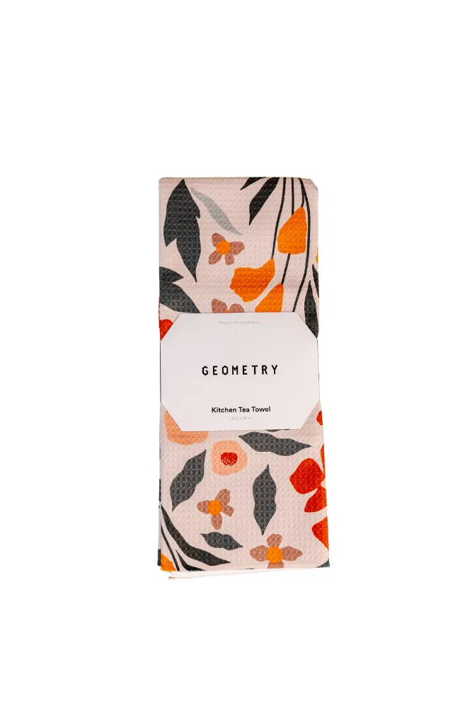 Autumn Geometry House Towels