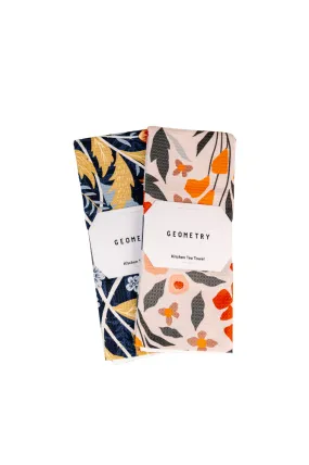 Autumn Geometry House Towels