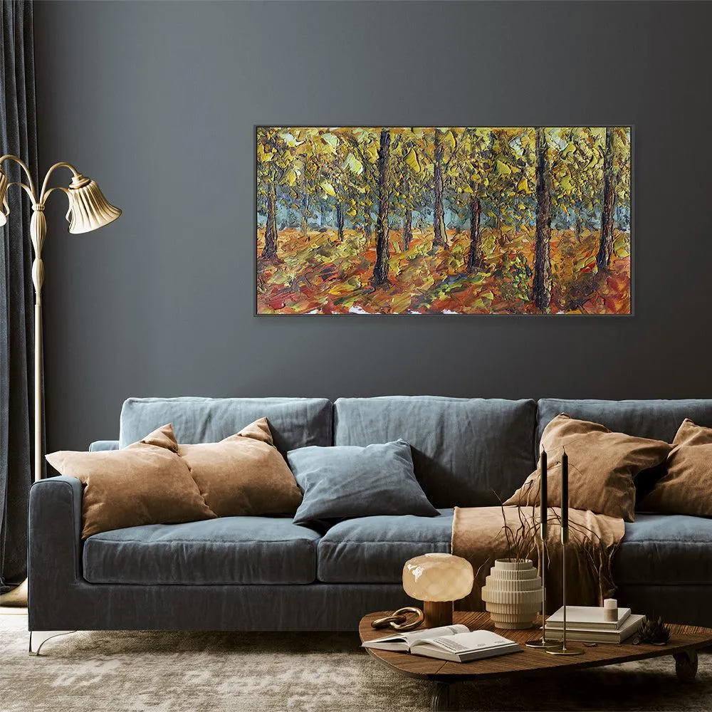 Autumn Leaves  , Hand-painted Canvas