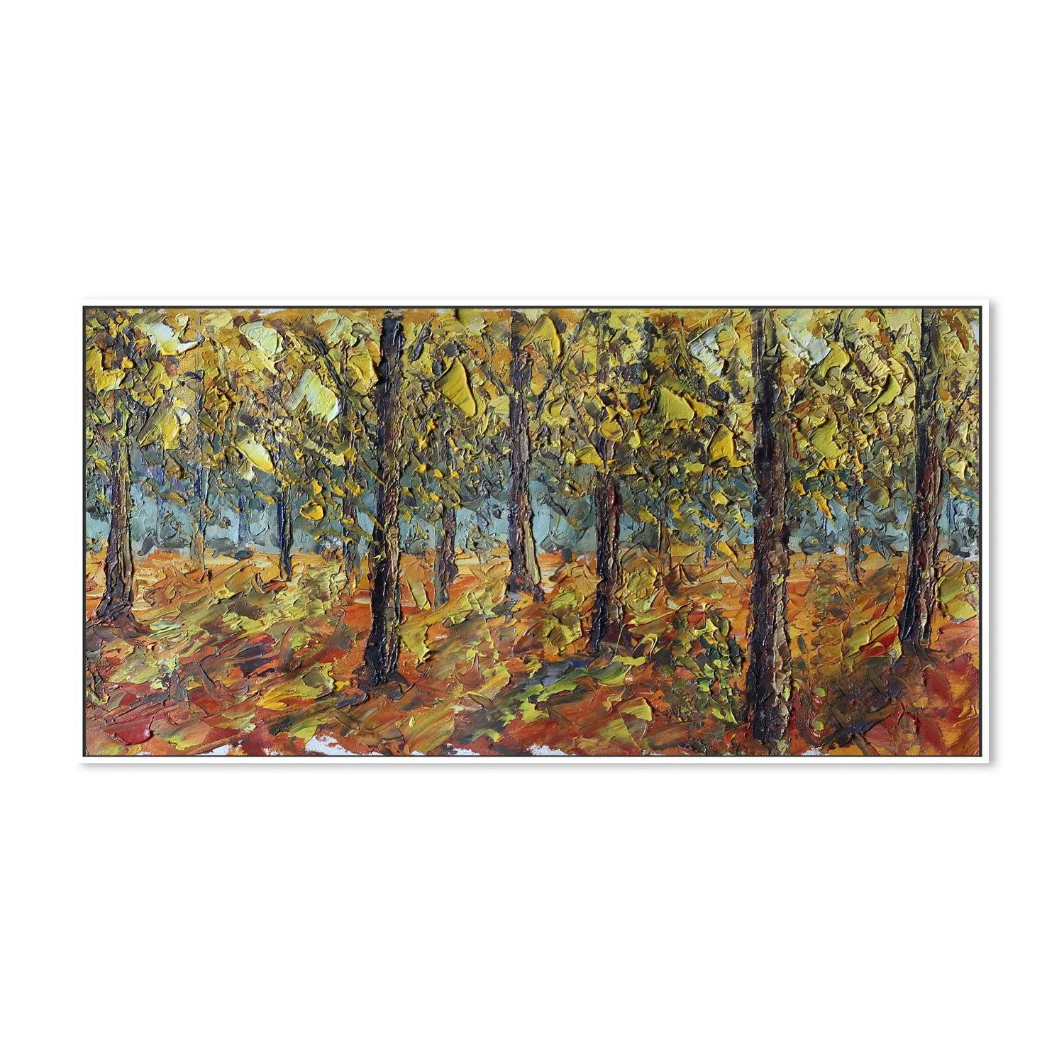 Autumn Leaves  , Hand-painted Canvas