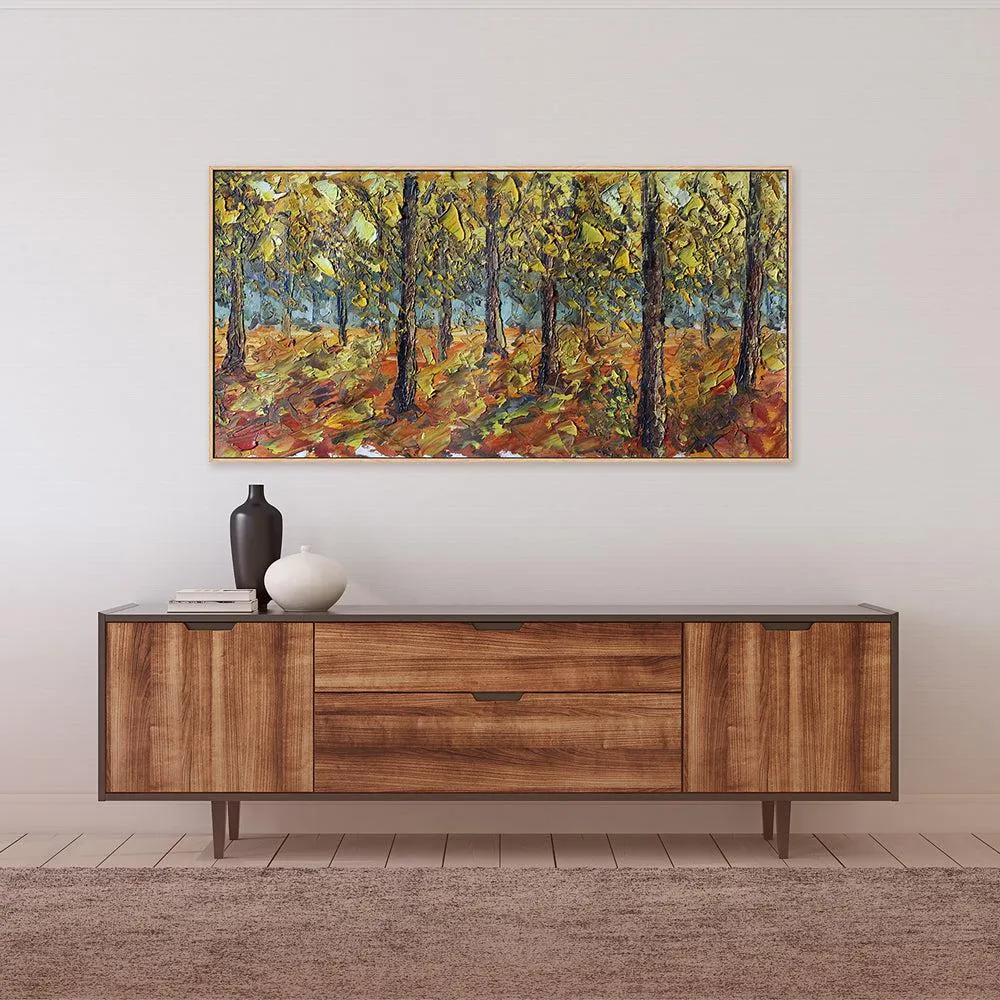 Autumn Leaves  , Hand-painted Canvas