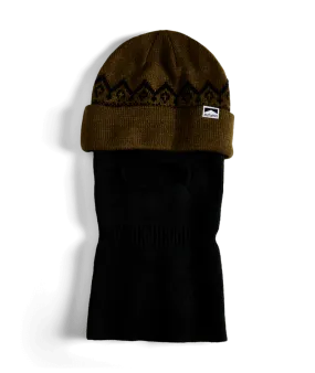 AUTUMN Mask Beanie Black/Army