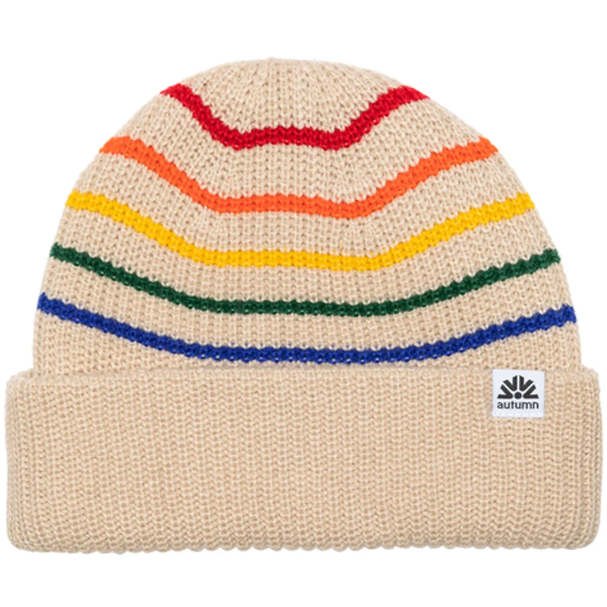 Autumn Retro Beanie - Natural