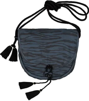 Bag Brigitte Twill Zebra Dark Blue