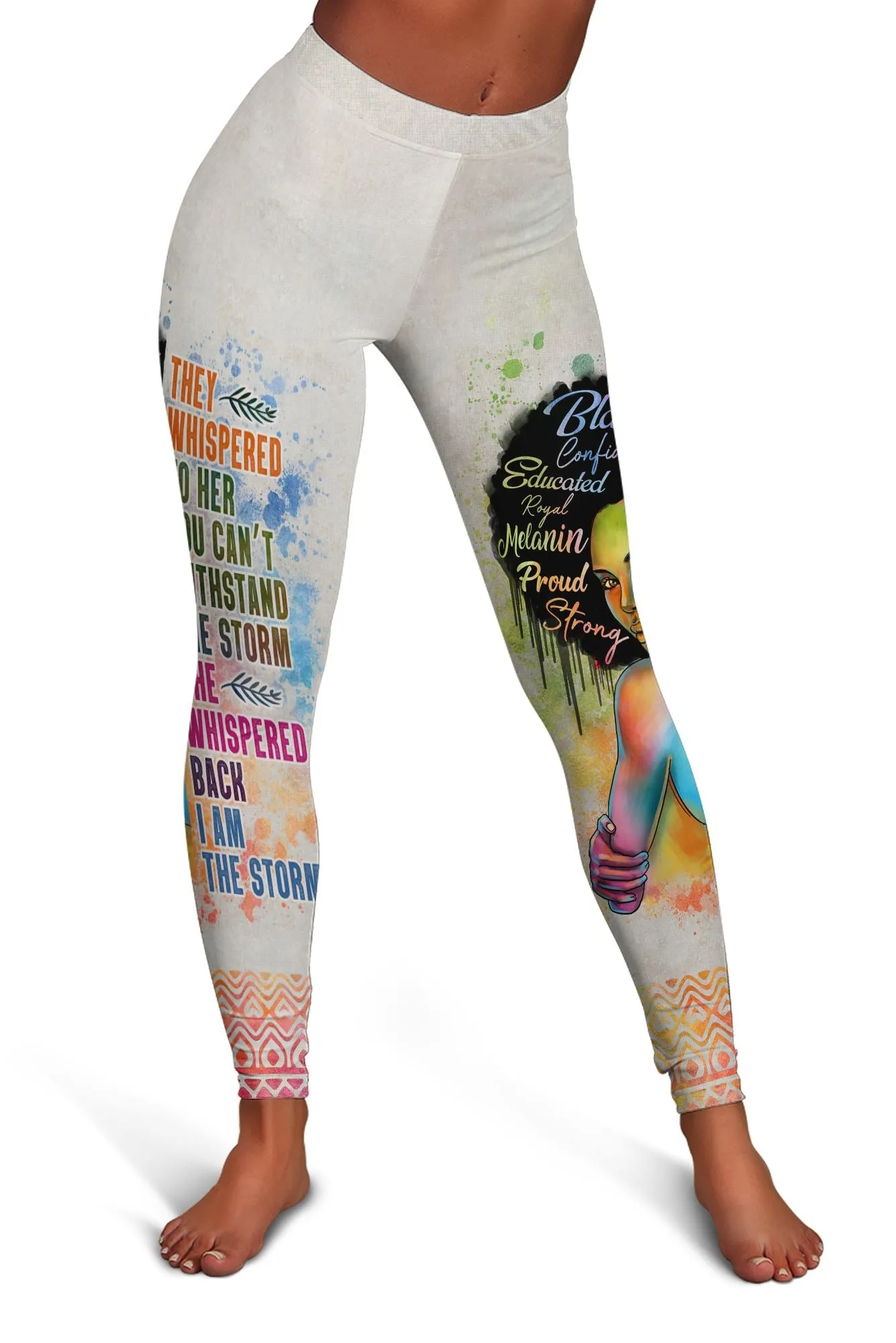 Black Girl I Am The Storm Leggings