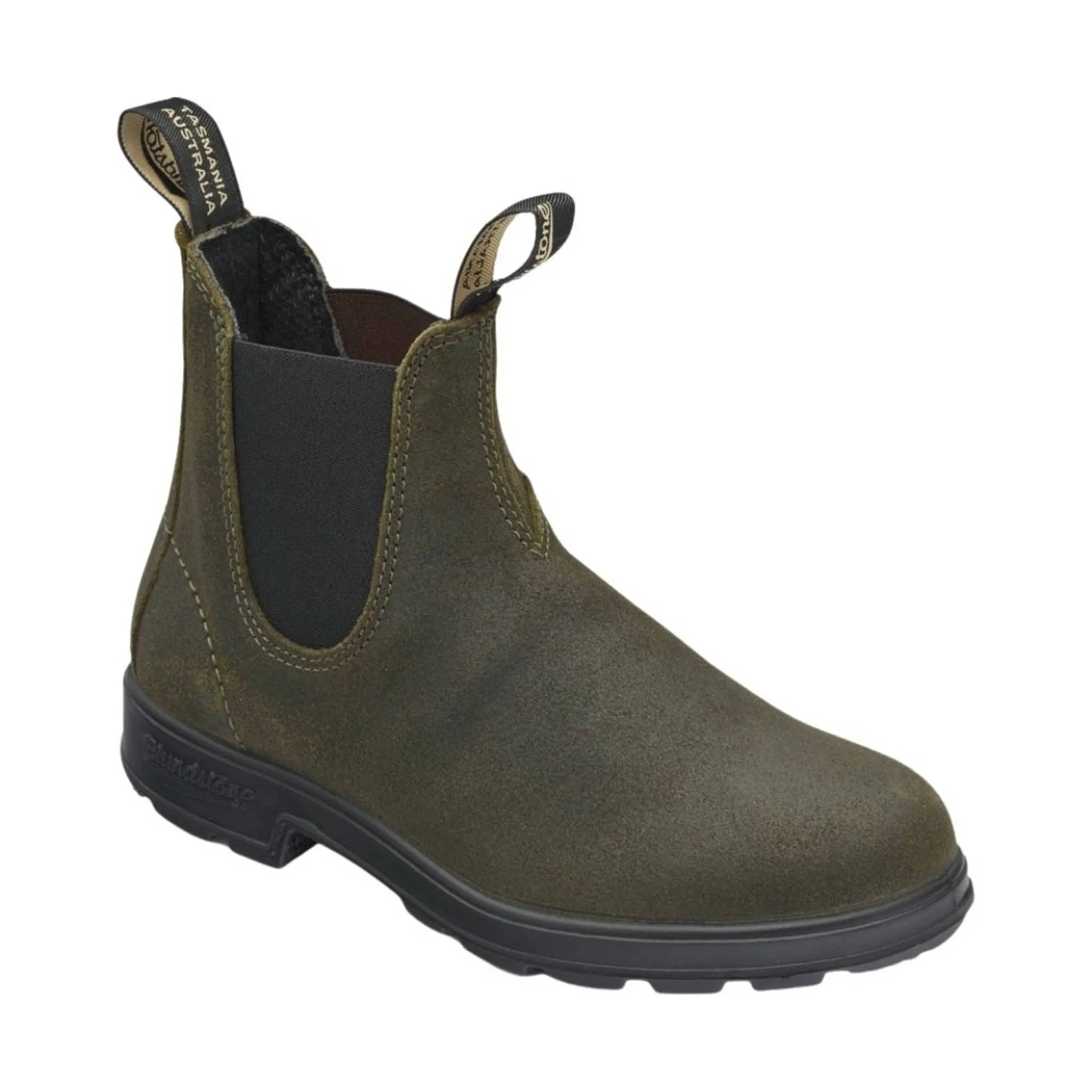 Blundstone Original Suede Boots - Dark Olive