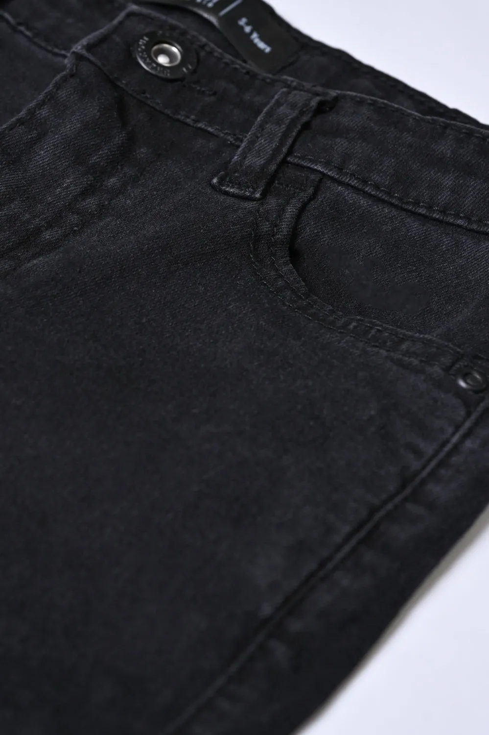 BOYS CARGO POCKET DENIM