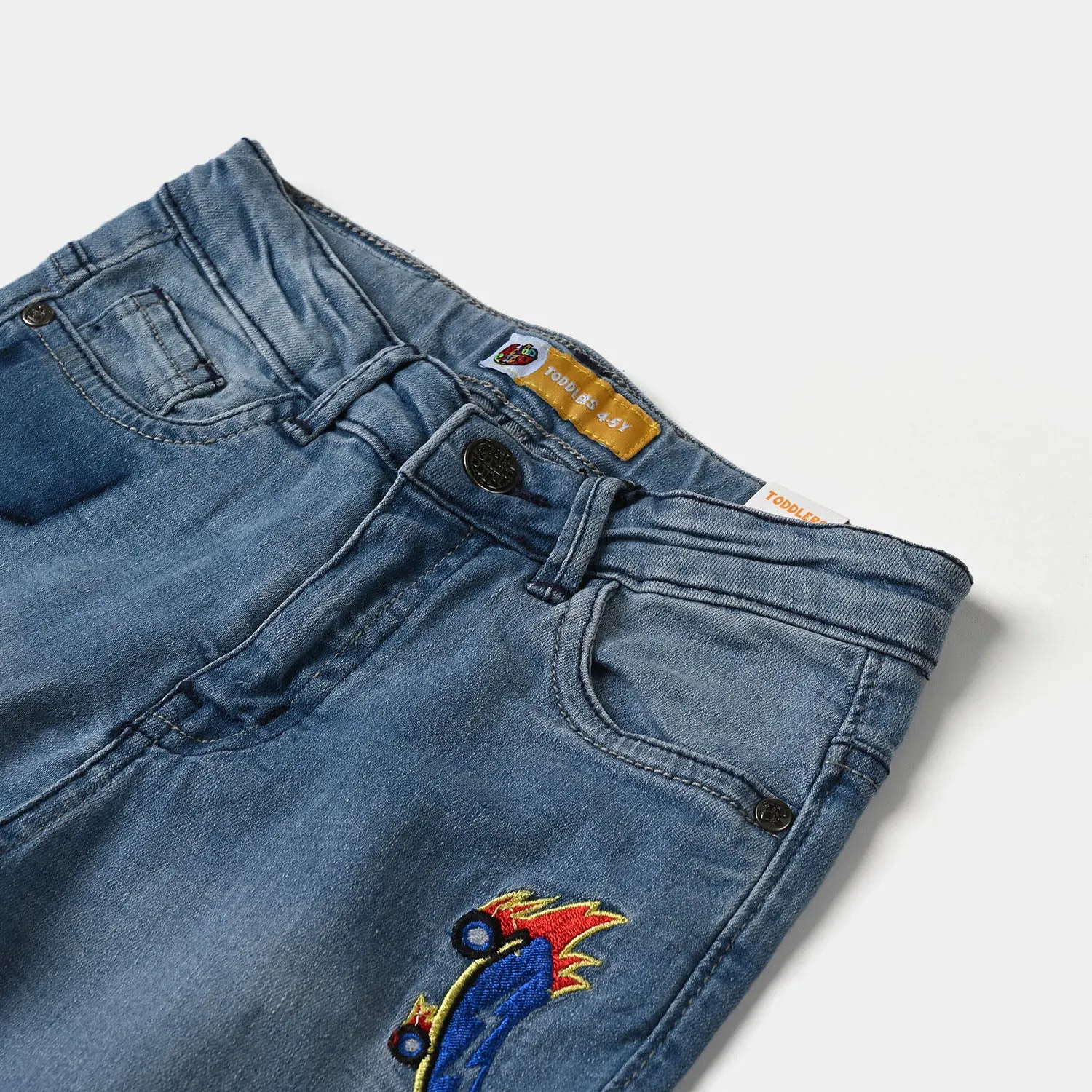 Boys Denim Pant Revers -LT.Blue