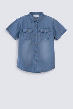 BOYS DENIM SHIRT