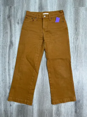 Brown Denim Jeans Straight Lucky Brand, Size 00