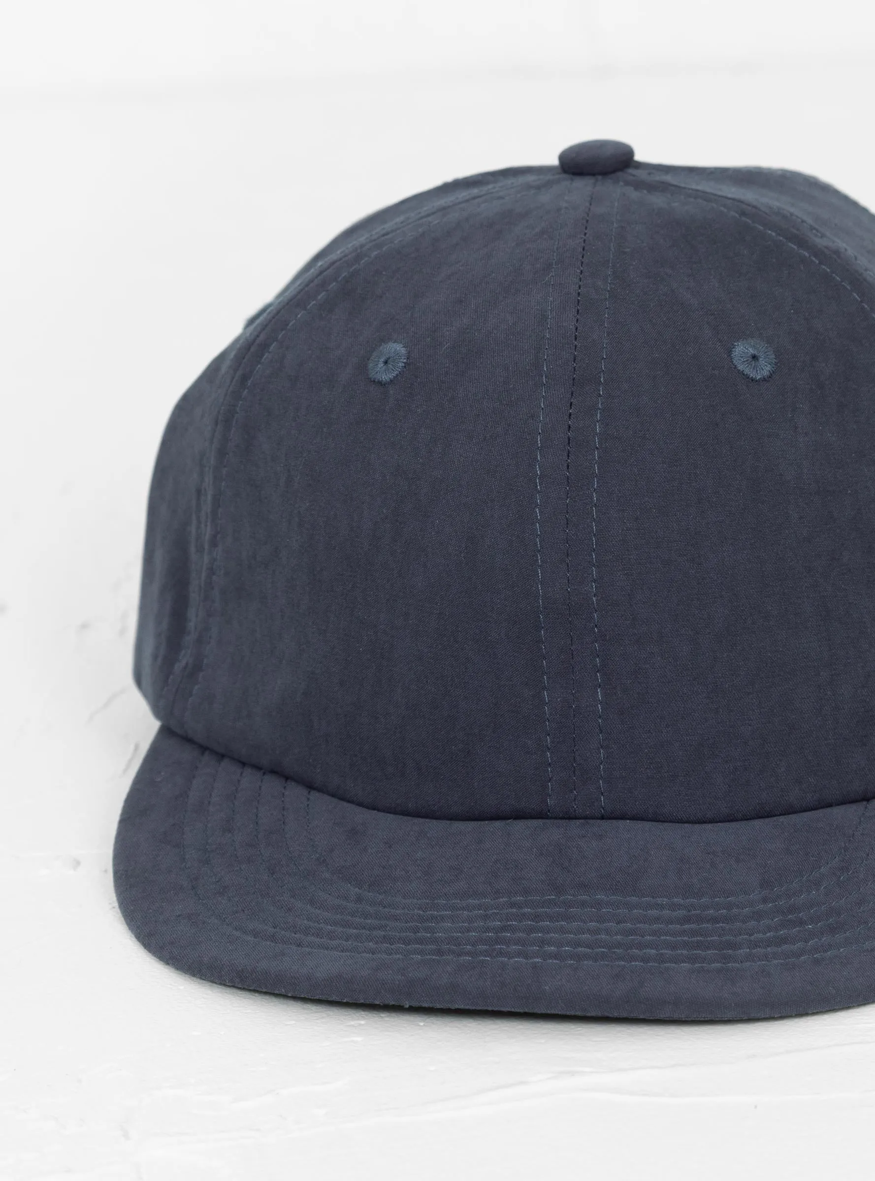 Brushed Cotton Baseball Cap Navy