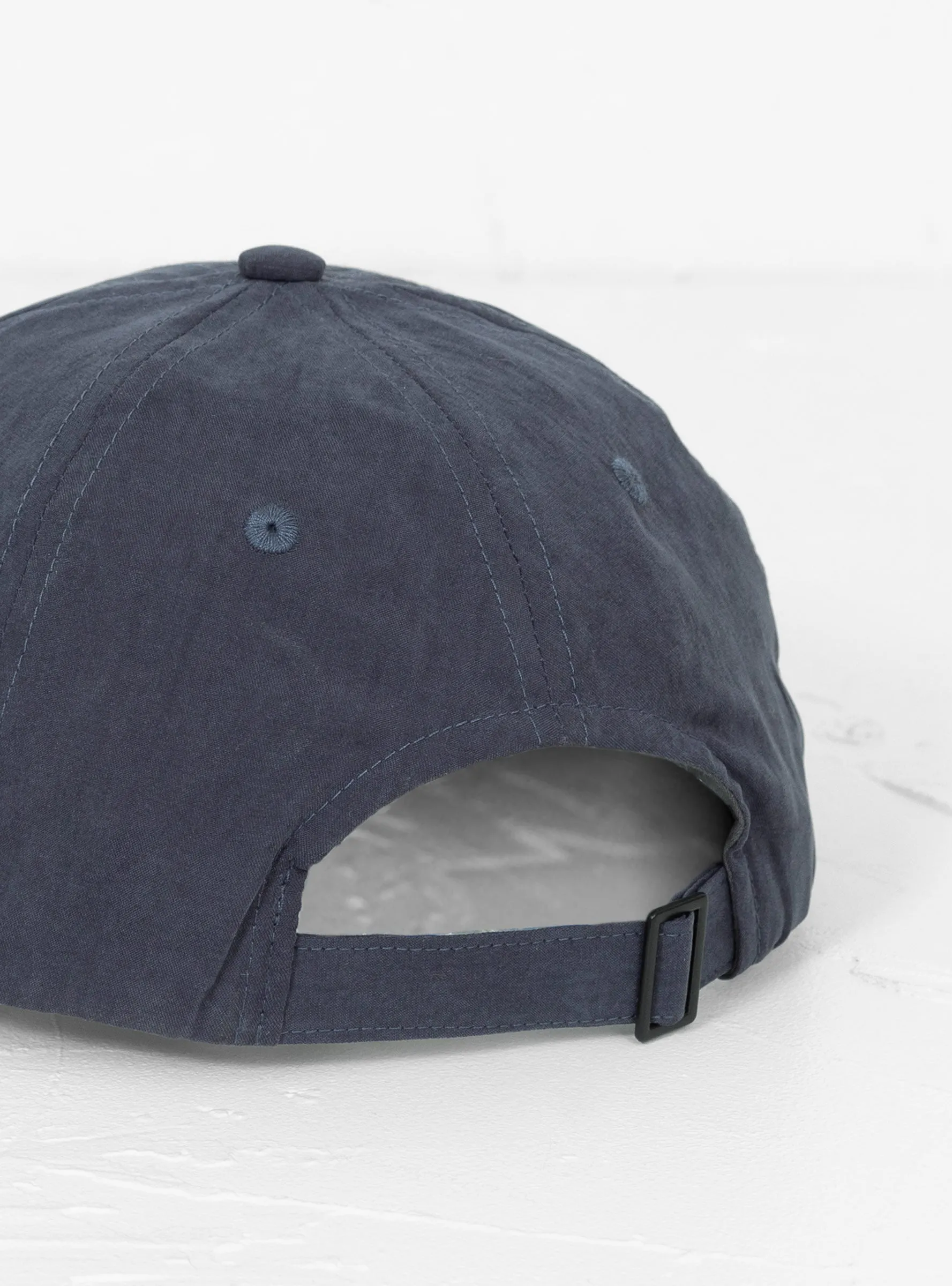 Brushed Cotton Baseball Cap Navy