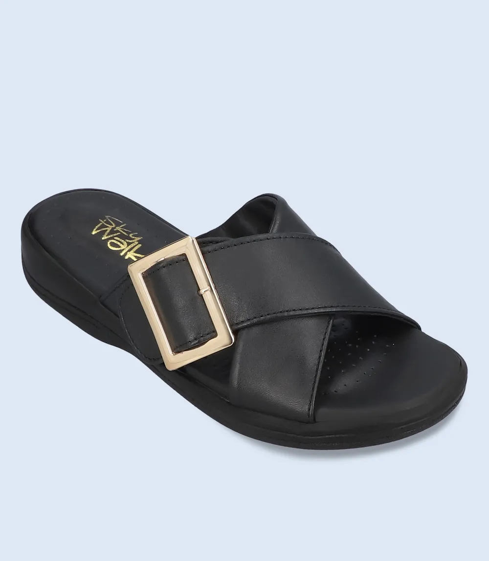 BW9515-BLACK-Women Slipper