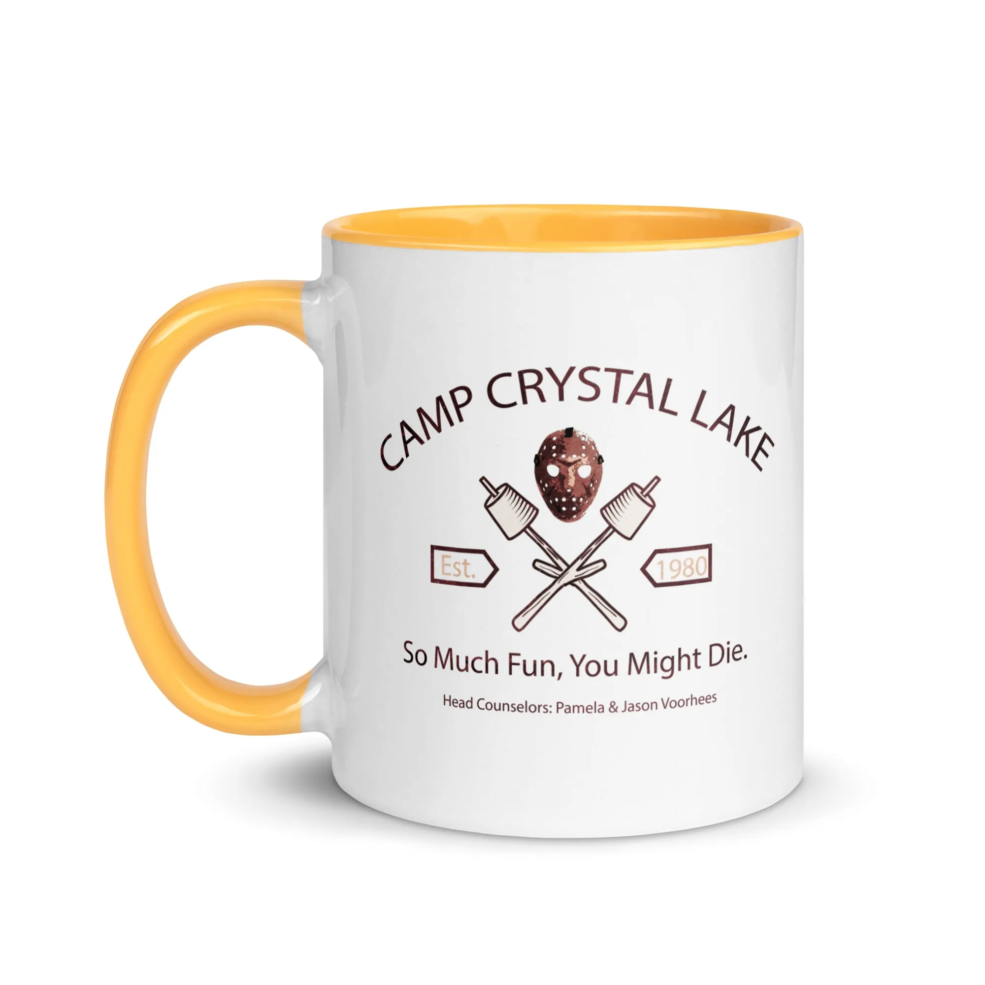 Camp Crystal Lake Mug with Color Inside