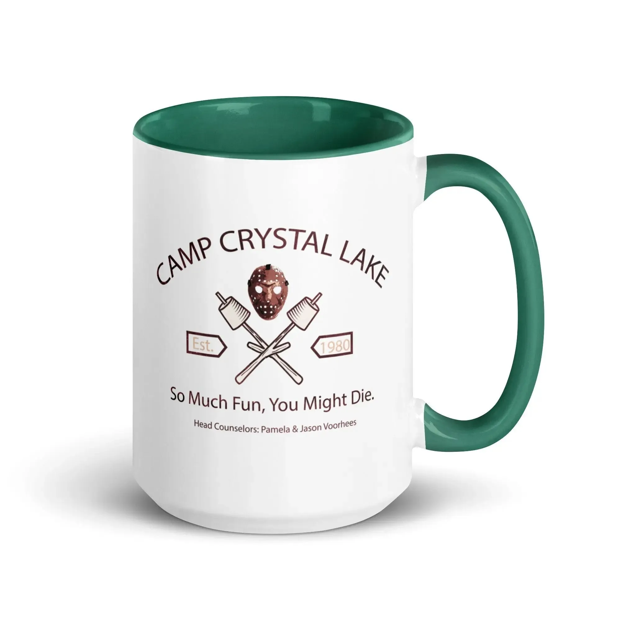 Camp Crystal Lake Mug with Color Inside