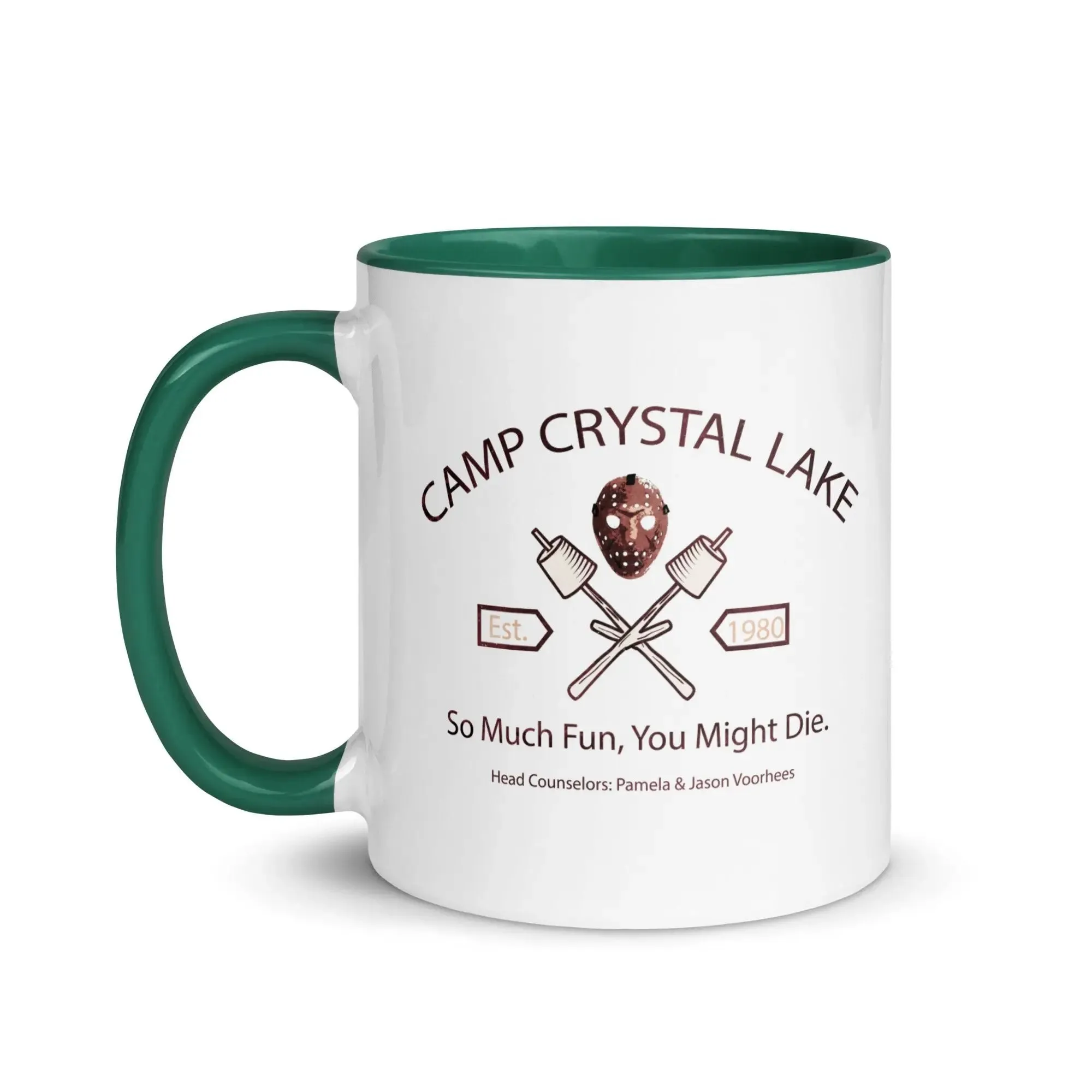 Camp Crystal Lake Mug with Color Inside