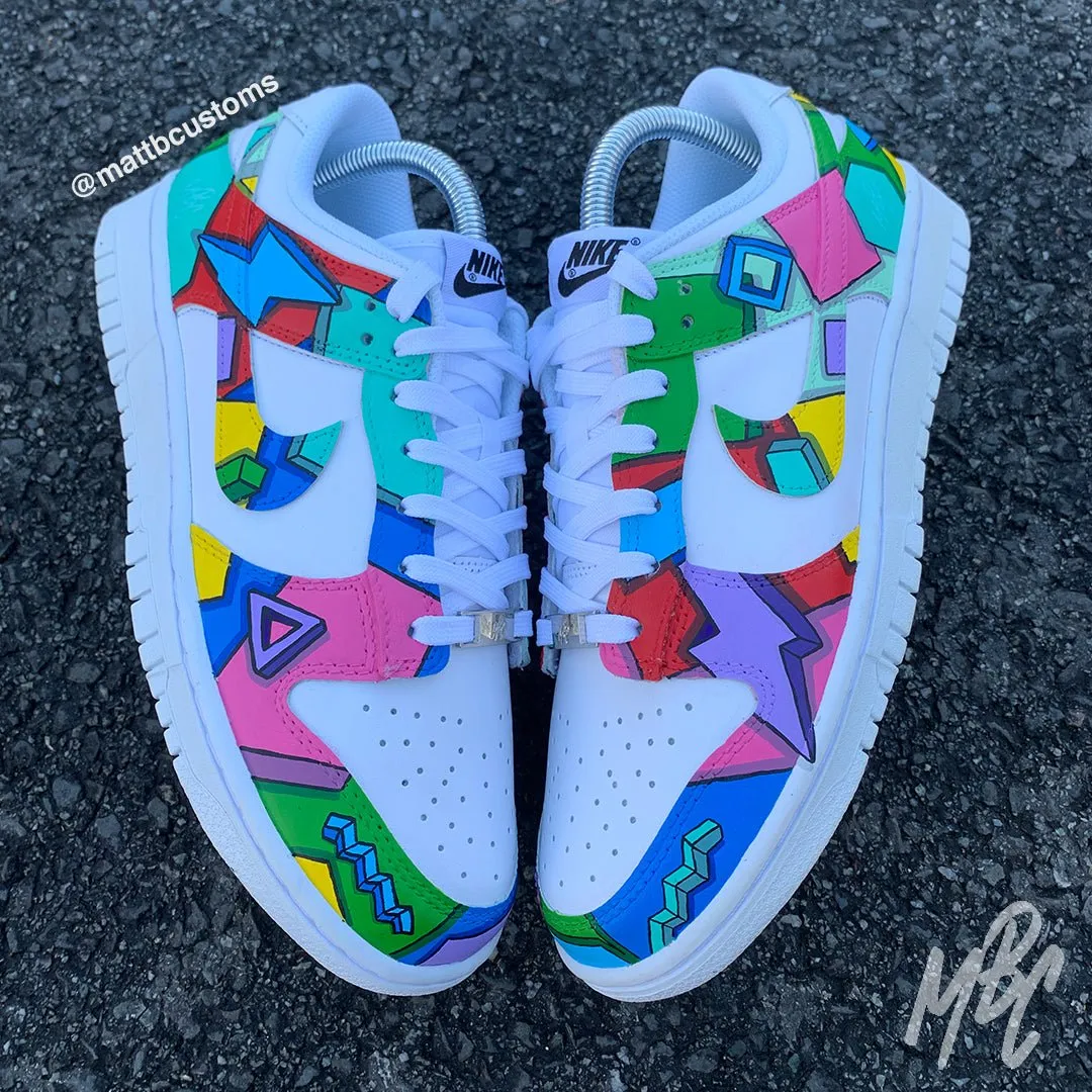 Cartoon Freestyle - Dunk Low Custom