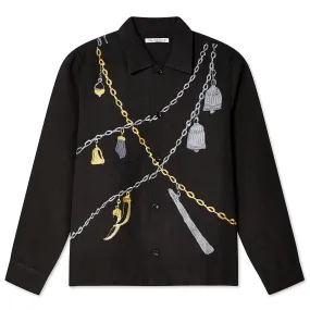 CHAIN EMBROIDERED SHIRT