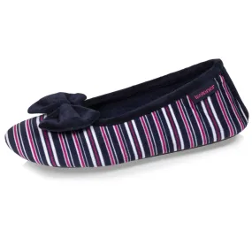 Chaussons ballerines Femme Marinière