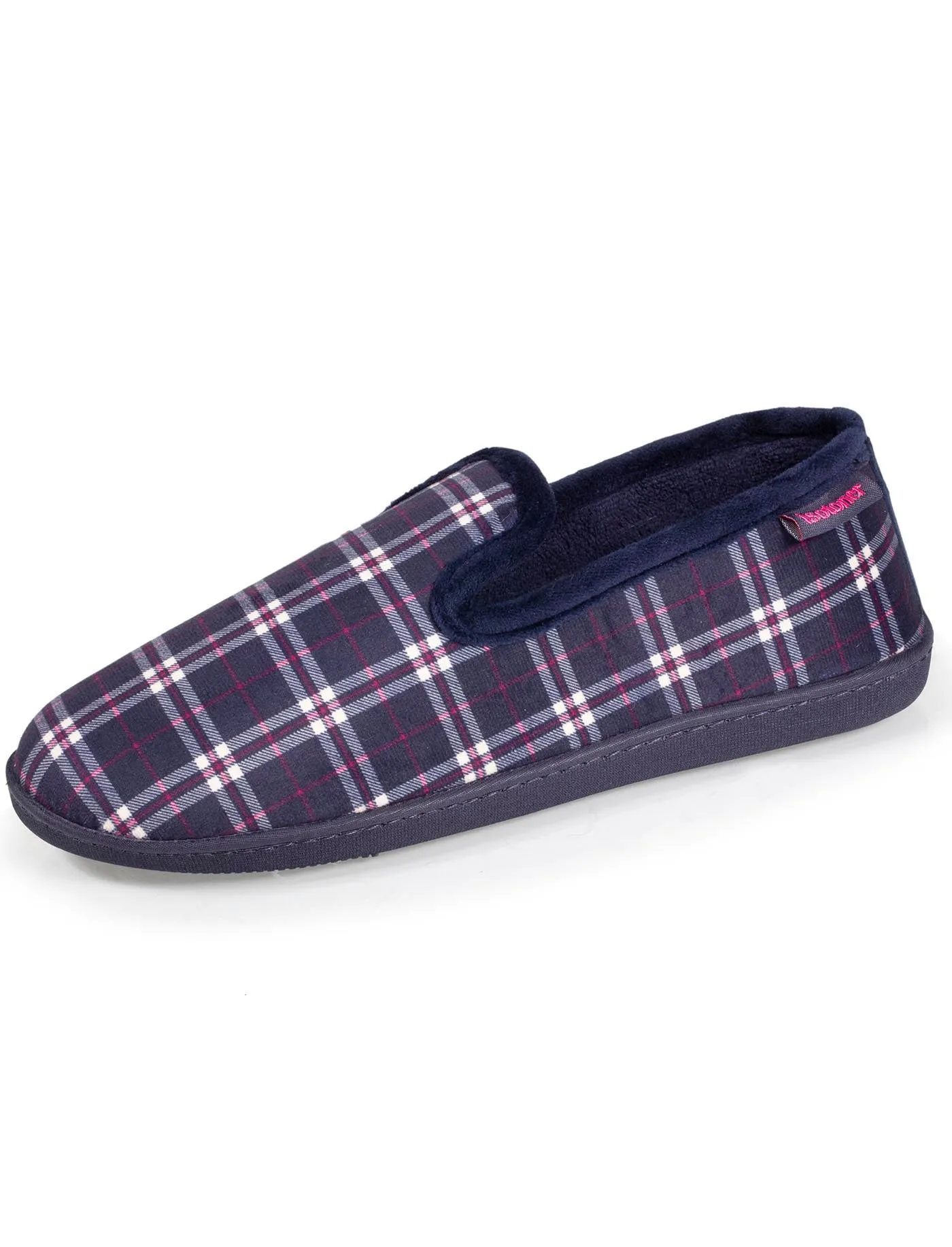 Chaussons charentaises Femme Tartan