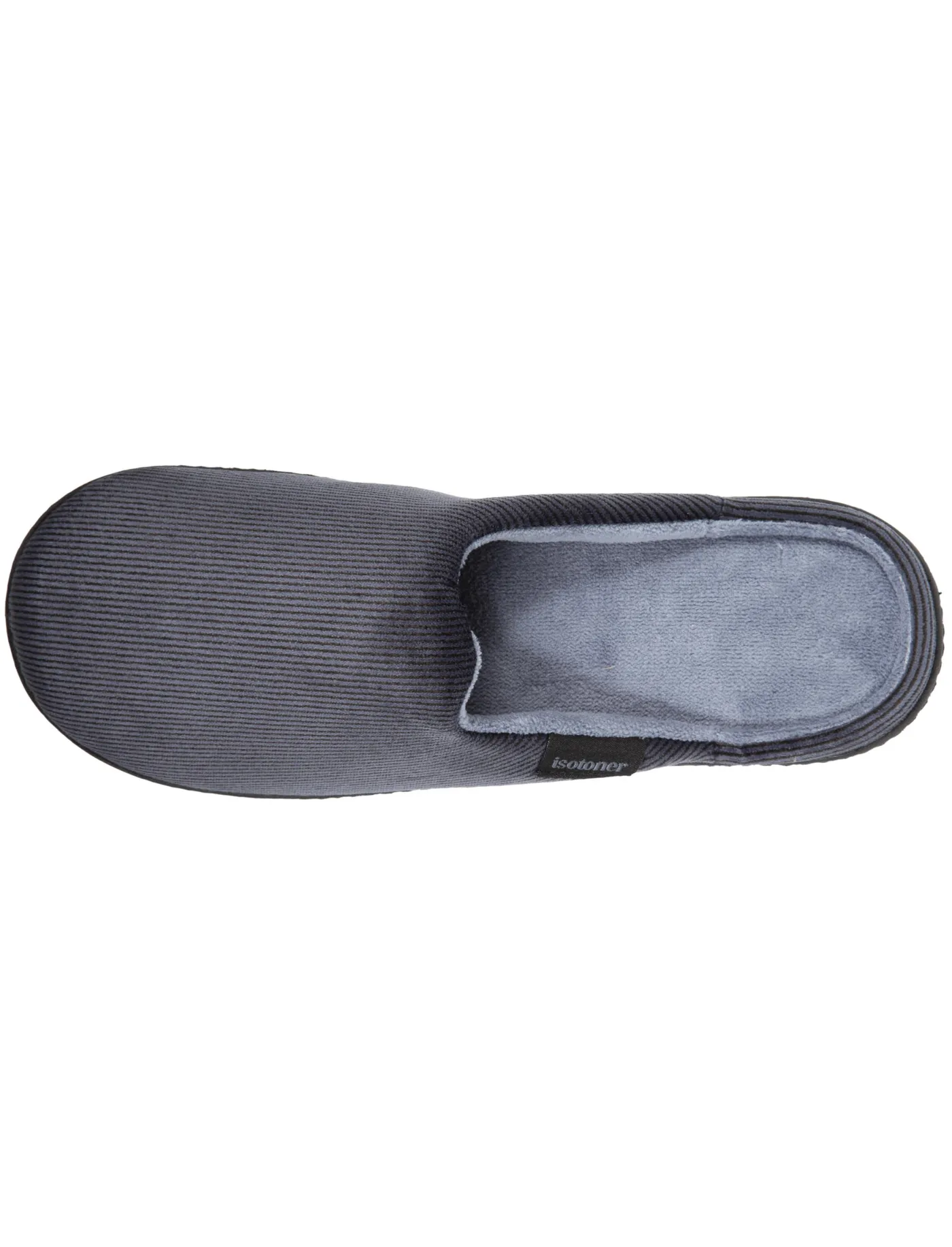 Chaussons mules Homme Rayures Gris