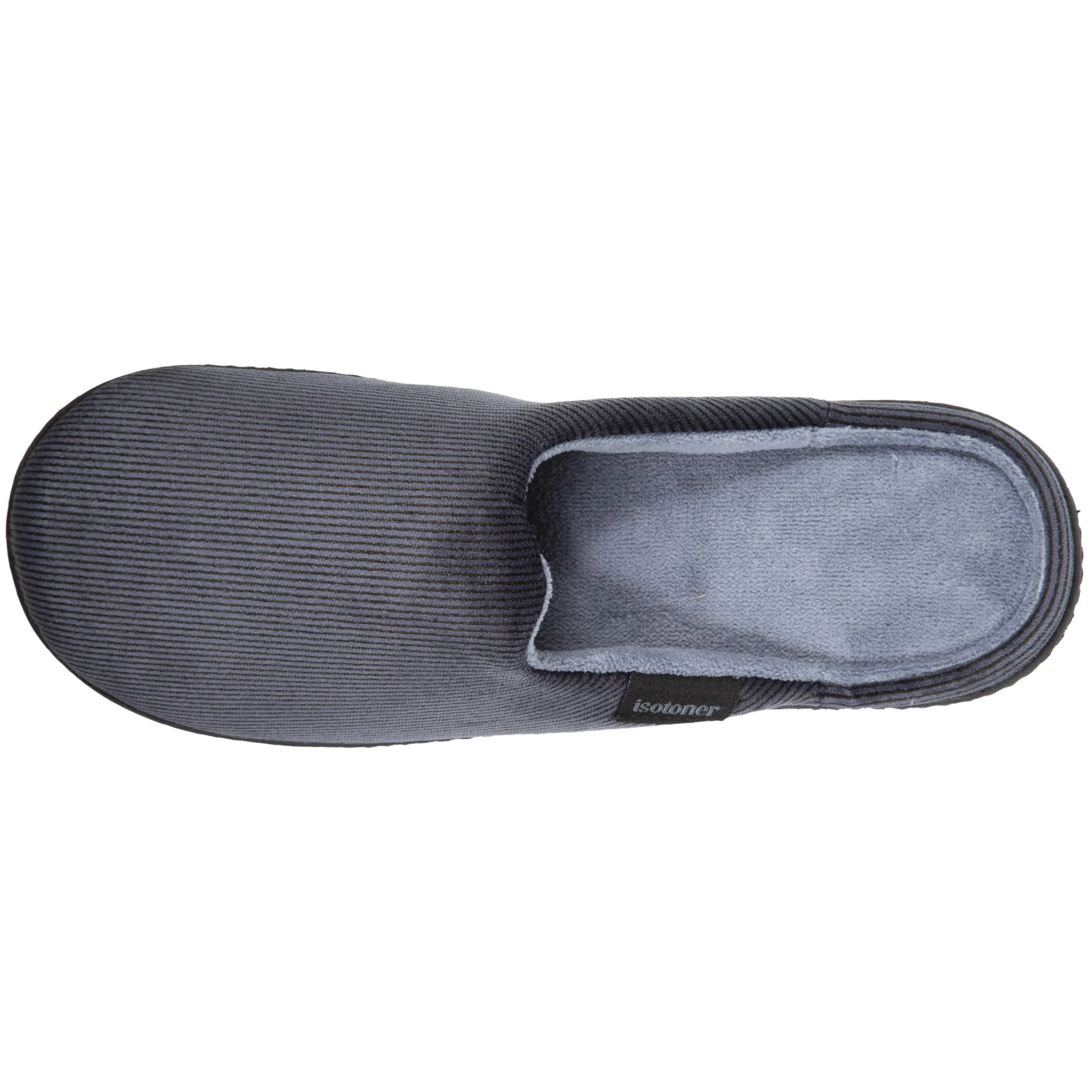 Chaussons mules Homme Rayures Gris