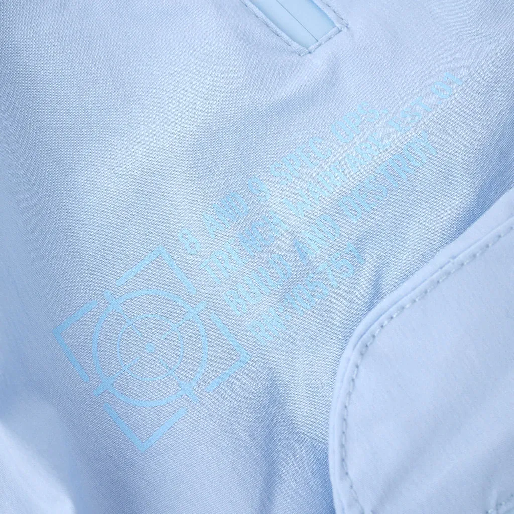 COMBAT NYLON JOGGERS BABY BLUE