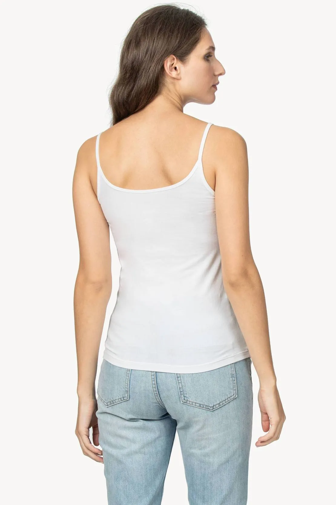 COTTON CAMI (WHITE) - LILLA P