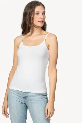 COTTON CAMI (WHITE) - LILLA P