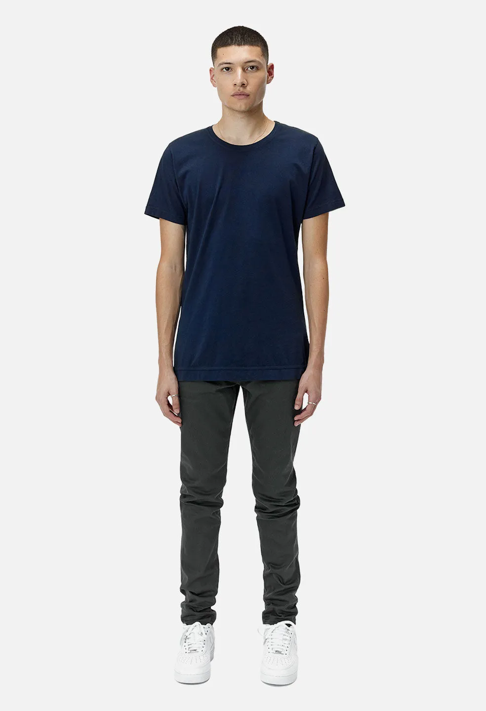 Cotton Mercer Tee / Cadet