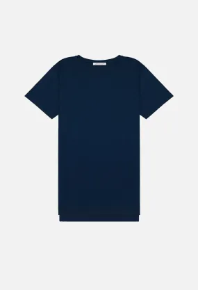 Cotton Mercer Tee / Cadet