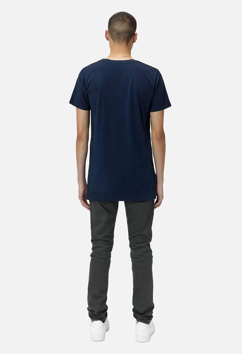 Cotton Mercer Tee / Cadet