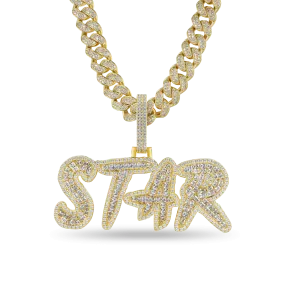 Custom Coke Boys Font Pendant