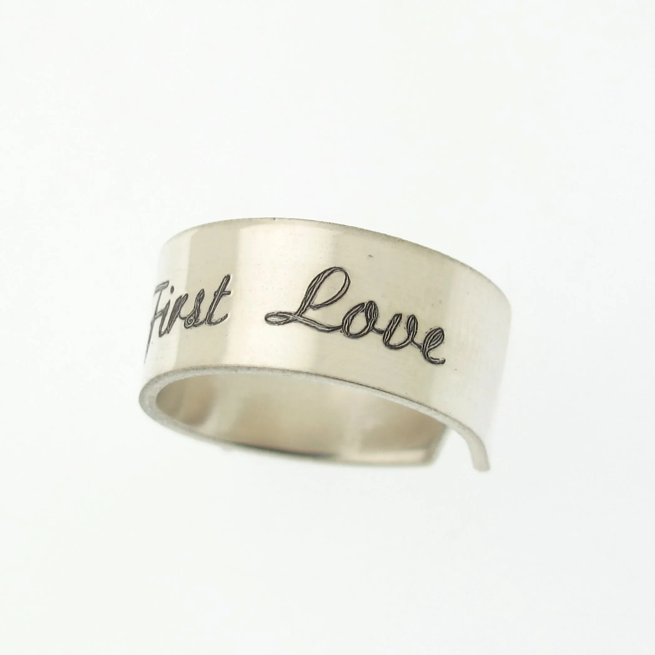 Custom Engravable Ring for Her