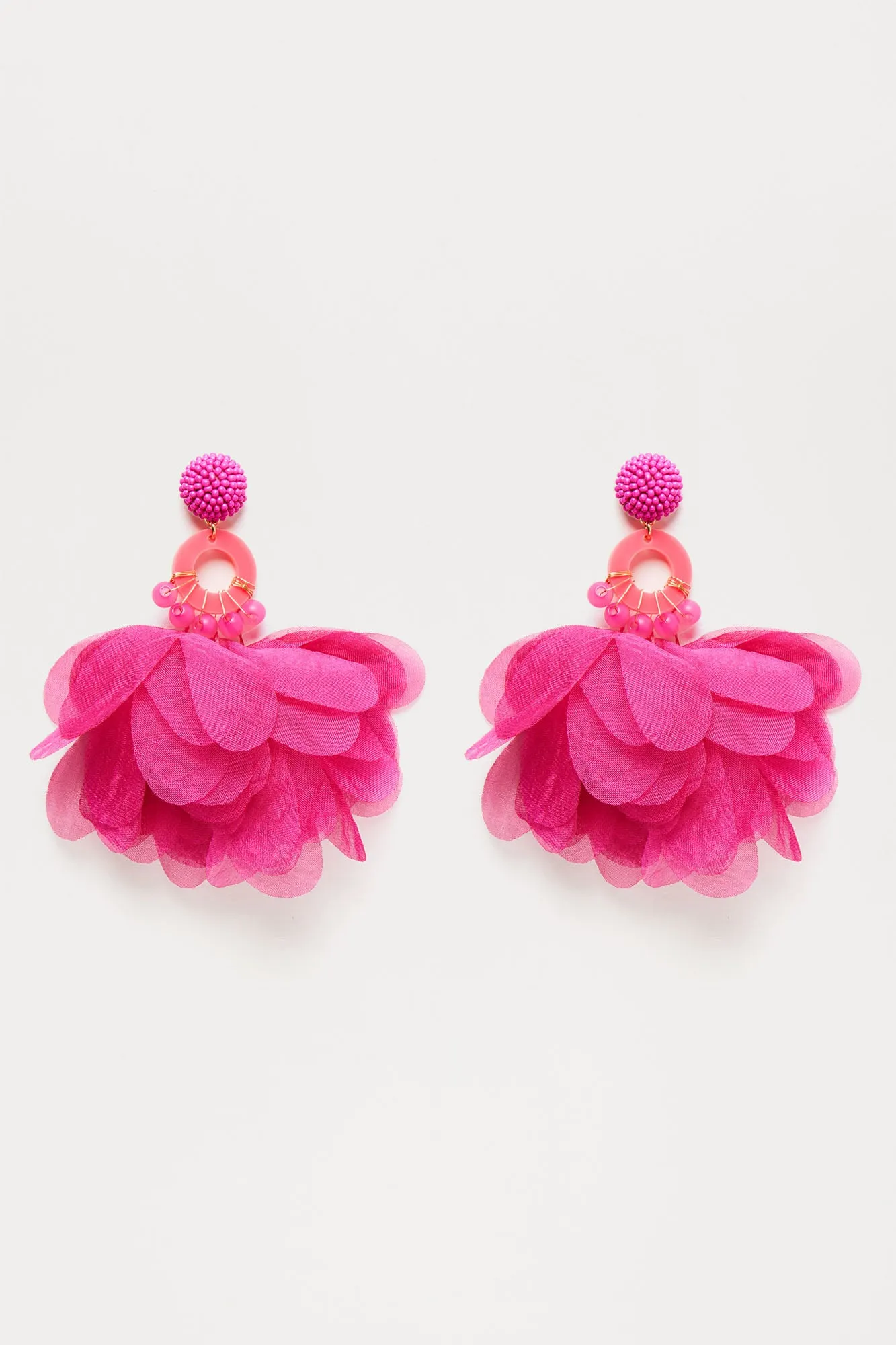 Dancing In The Garden Earrings - Pink