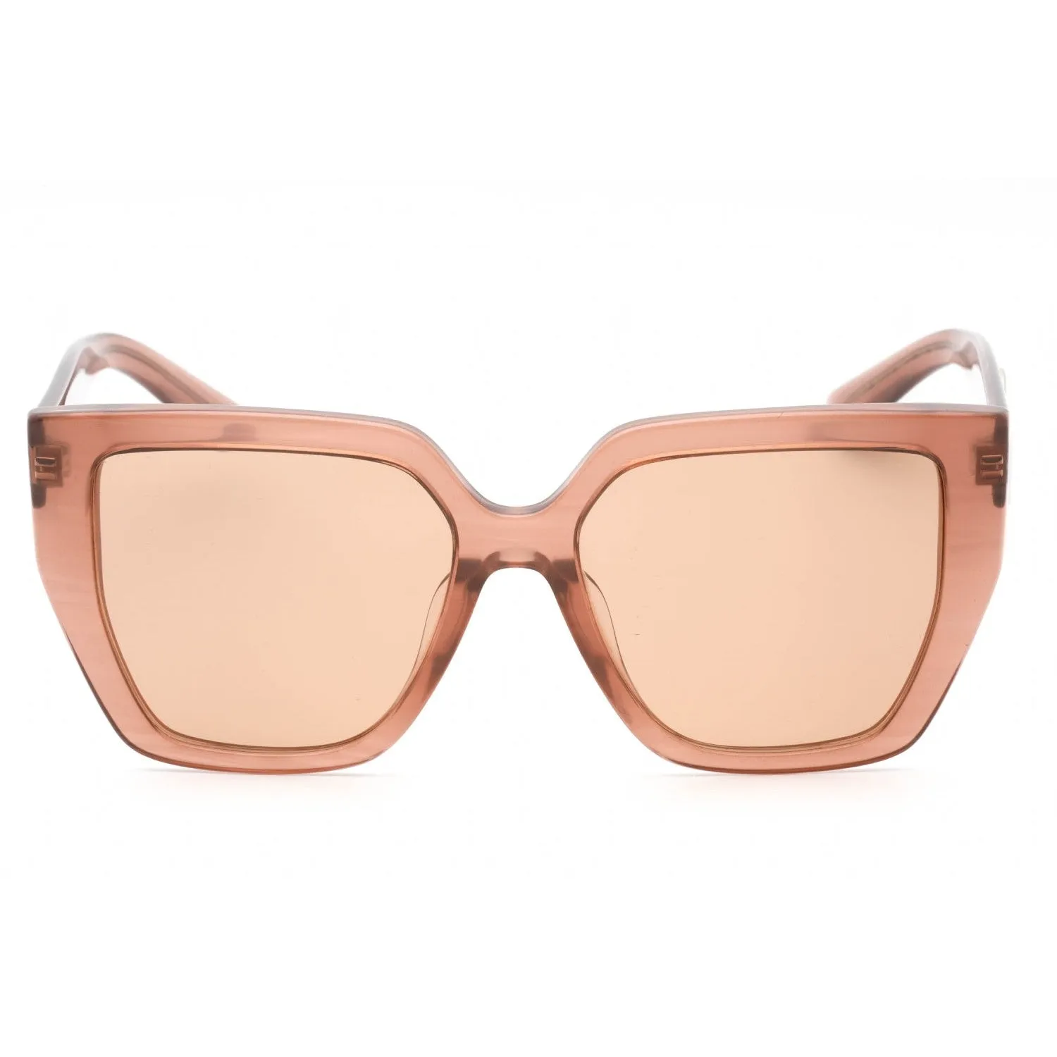 Dolce & Gabbana 0DG4438F Sunglasses Fleur caramel/Rose Brown Women's